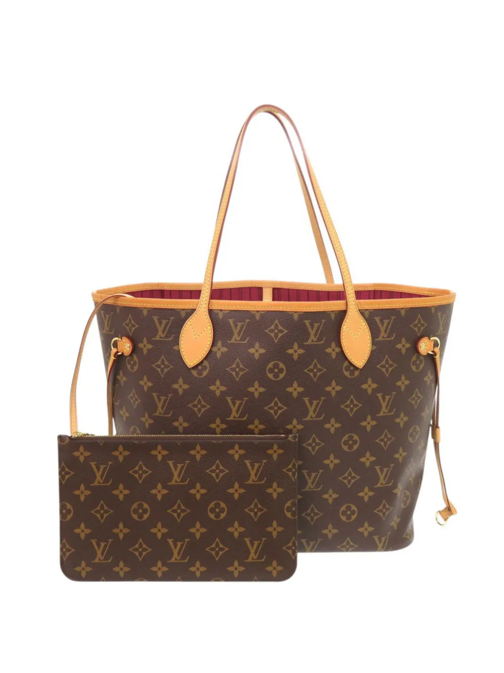 Louis Vuitton Pre-Owned 2013 Monogram Neverfull MM Tote Bag - Braun