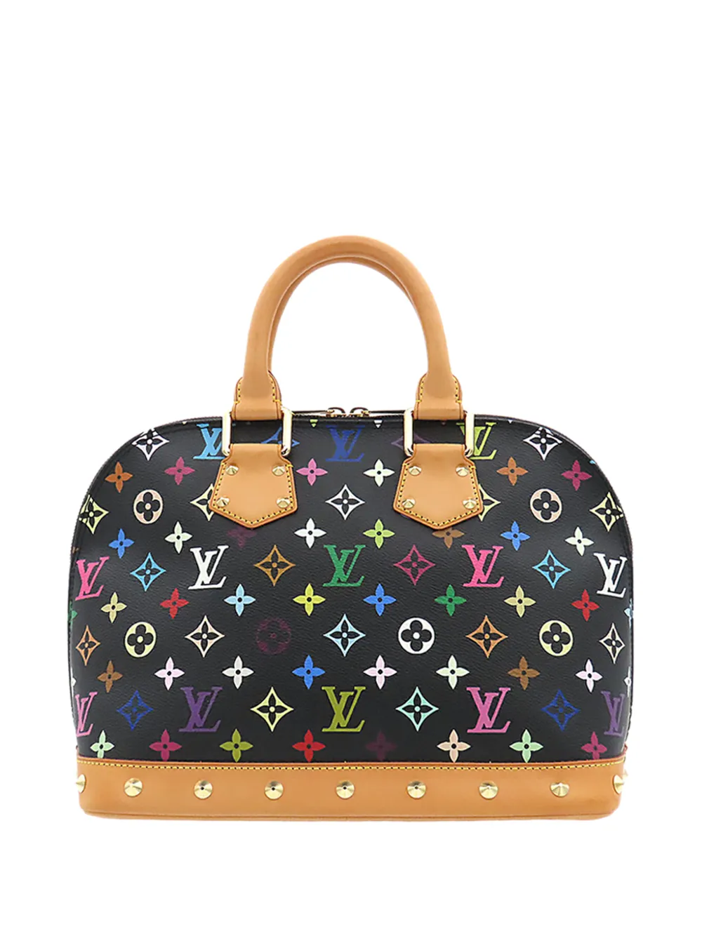 Louis Vuitton Pre-Owned Borsa a mano Multicolore Alma PM con monogramma 2003 - Nero