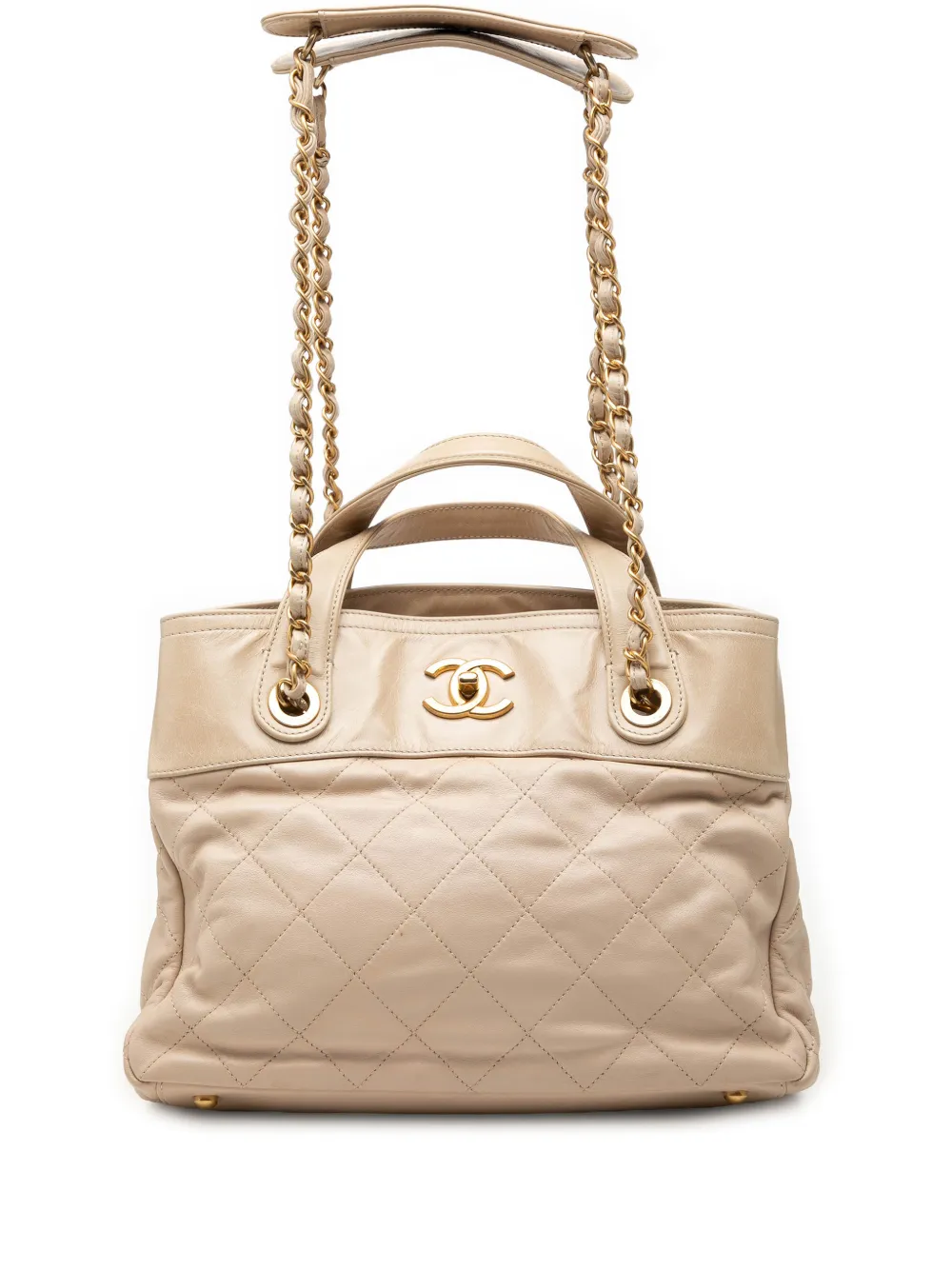 CHANEL Pre-Owned Borsa a tracolla In The Mix piccola trapuntata 2012 - Toni neutri