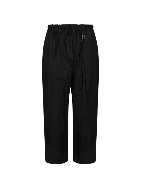 Song For The Mute Hakama drawstring straight-leg trousers