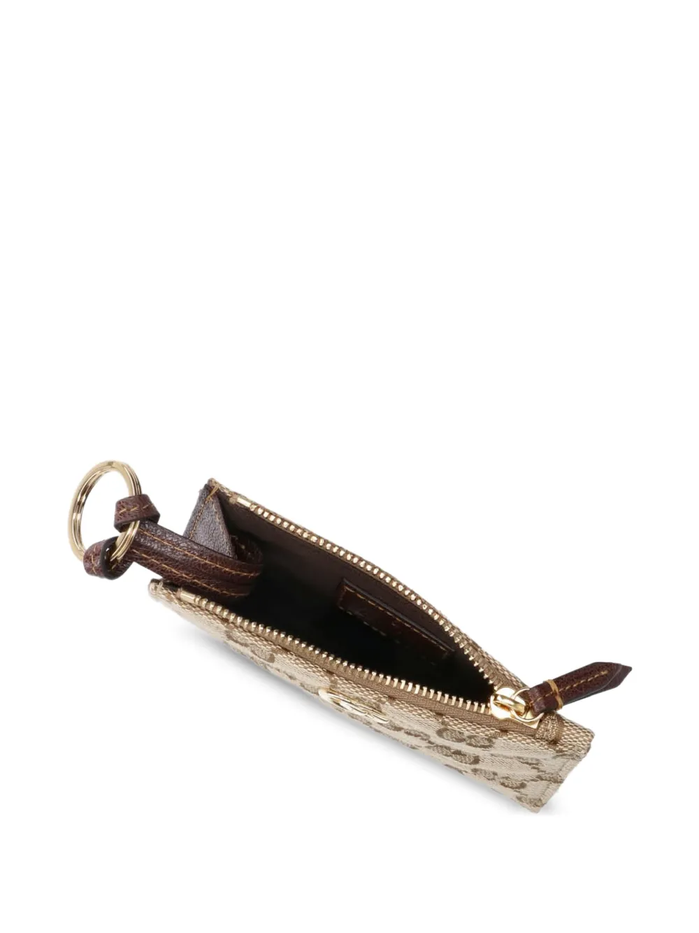 Gucci GG Marmont sleutelhoes met monogram Beige