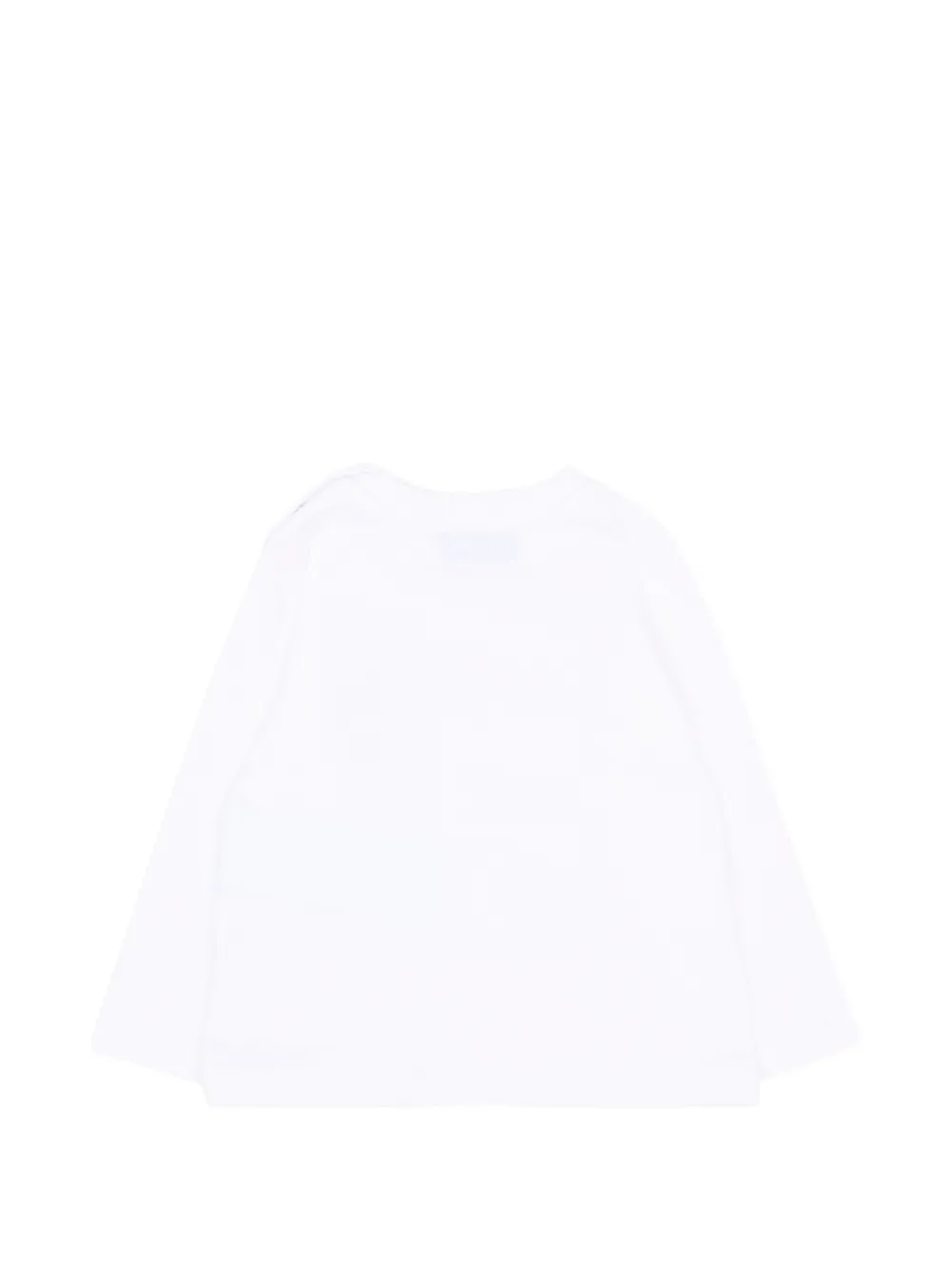 Moschino Kids Teddy Bead T-shirt met lange mouwen Wit