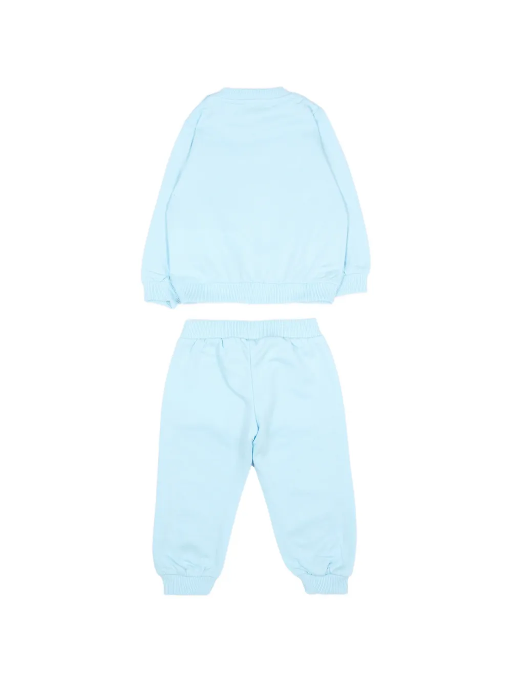Moschino Kids Trainingspak met teddybeerprint Blauw