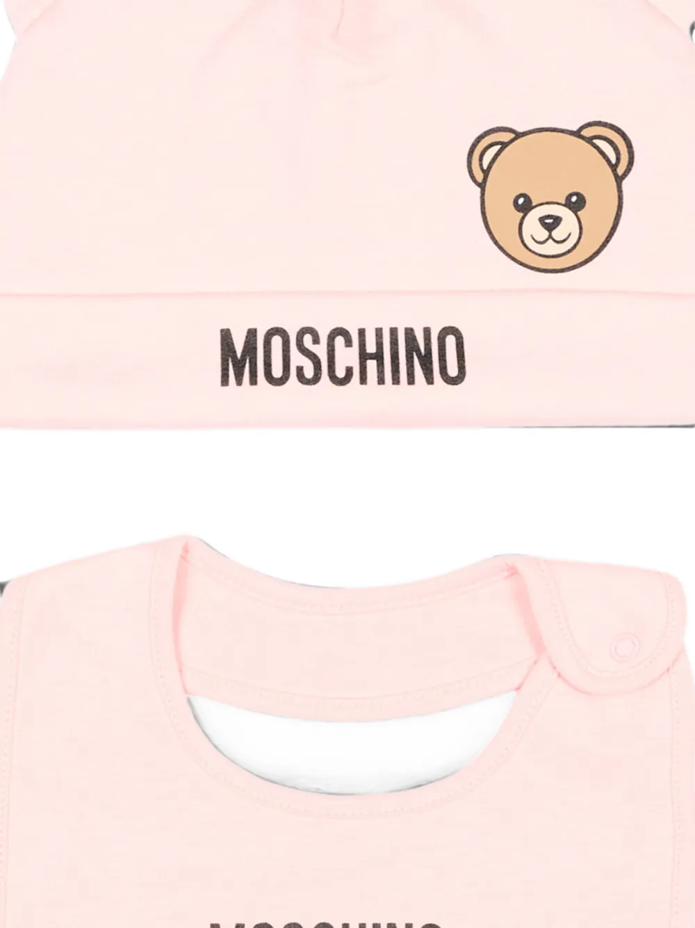 Moschino Kids Teddy Bear muts Roze