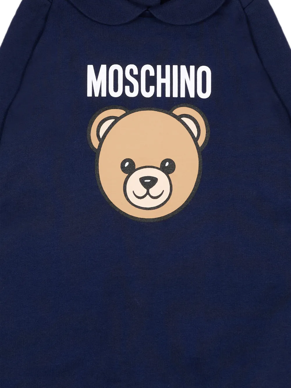 Moschino Kids Teddy Bear jumpsuit Blauw