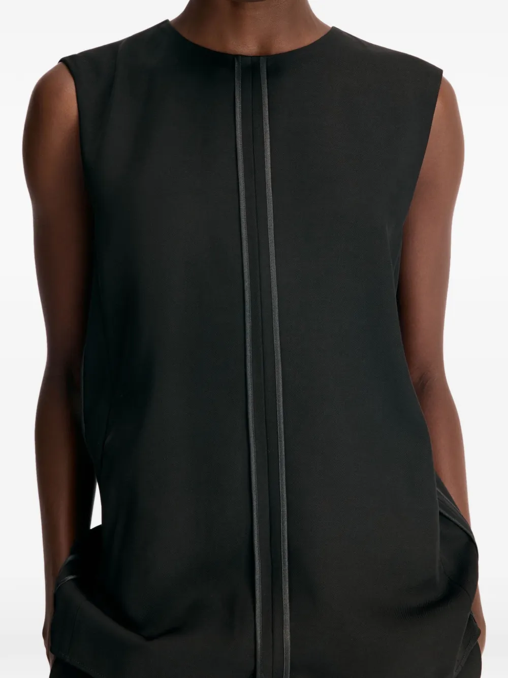 LouLou de Saison Adeli blouse Zwart