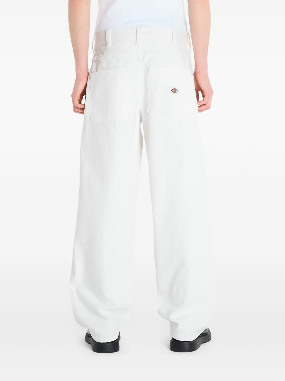 DICKIES Selvedge jeans met dubbele knie Wit