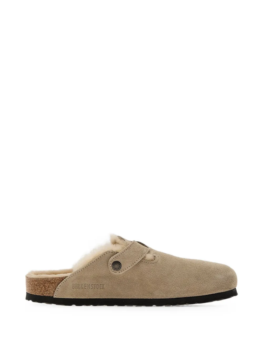 Birkenstock Boston shearling-lined mules - Neutrals