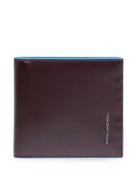 PIQUADRO leather money clip wallet
