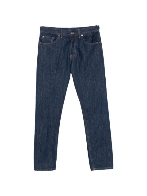 DONDUP logo-plaque straight-leg jeans