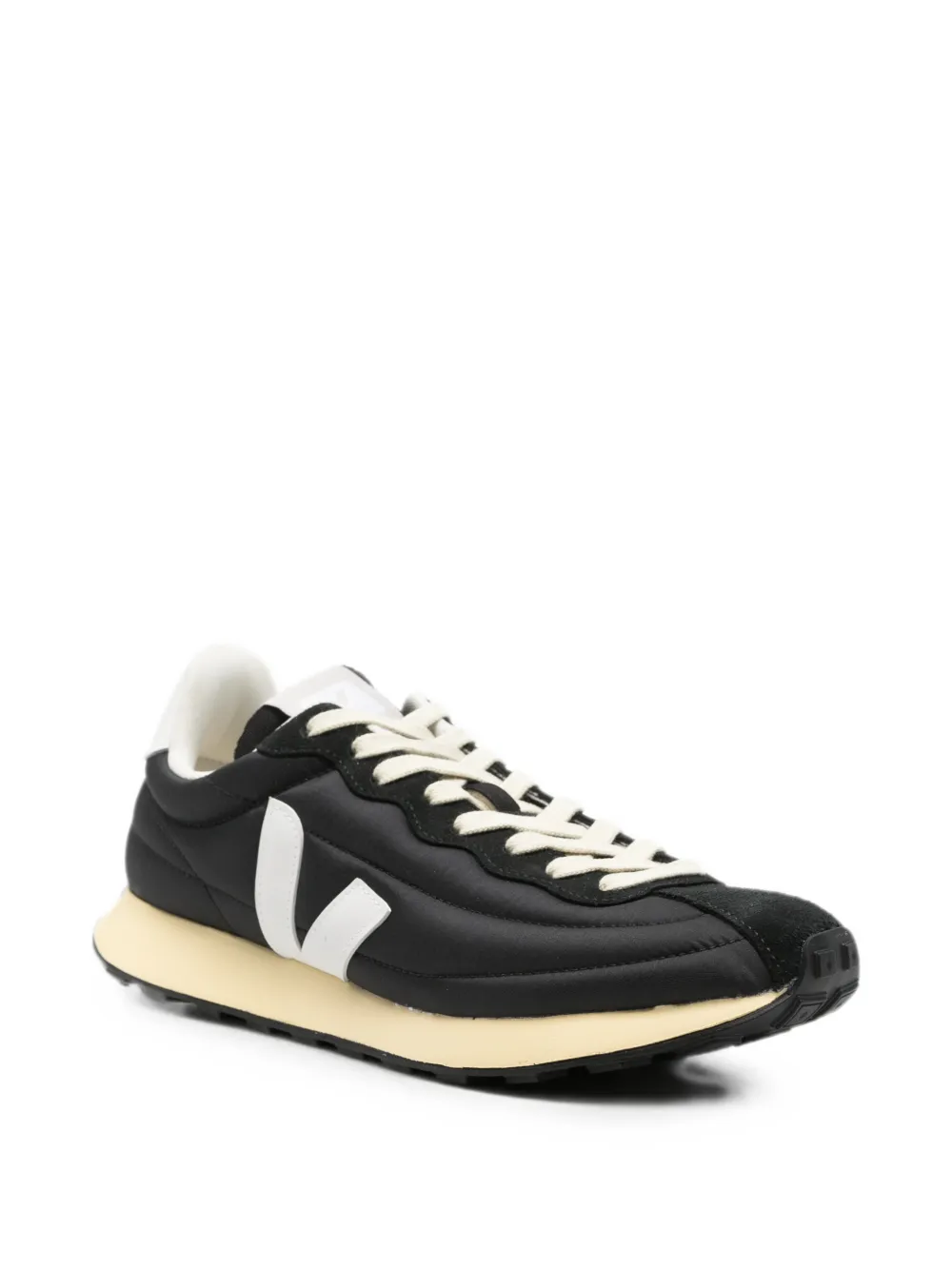 VEJA Belem logo-patch panelled sneakers Zwart
