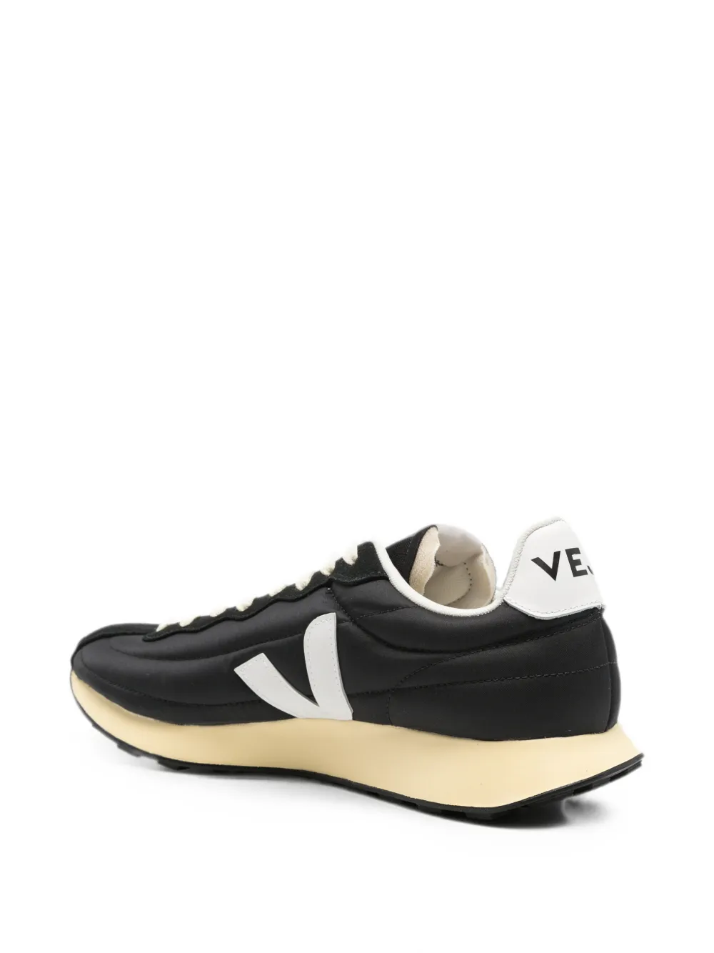 VEJA Belem logo-patch panelled sneakers Zwart