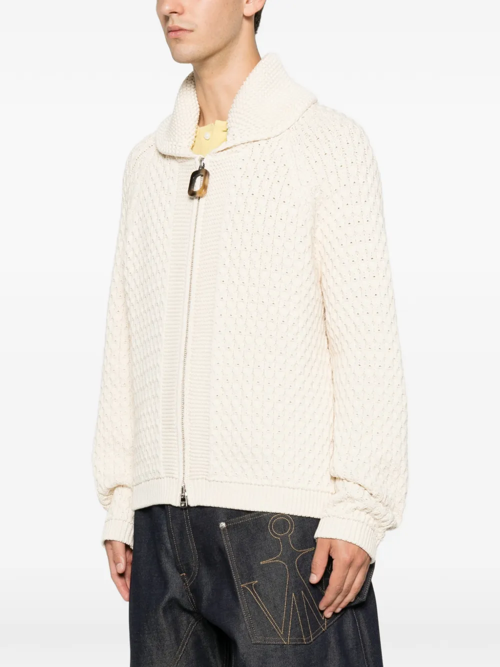JW Anderson Kabelgebreid vest Wit