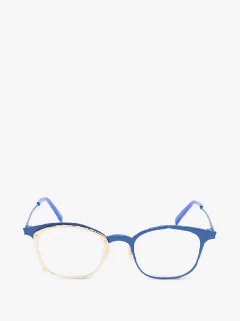 Masahiro Maruyama two-tonw square-frame glasses