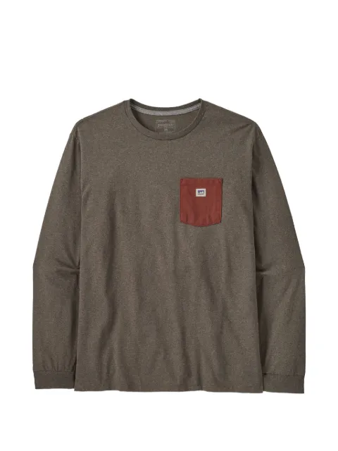 Patagonia pocket-detail long-sleeve sweater