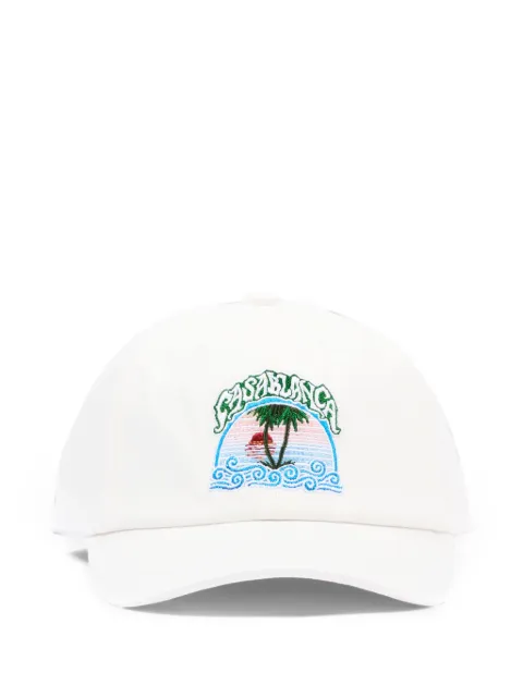 CASABLANCA KIDS embroidered-logo baseball cap