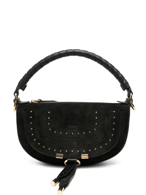 Chloé mini Marcia stud-embellished cross body bag
