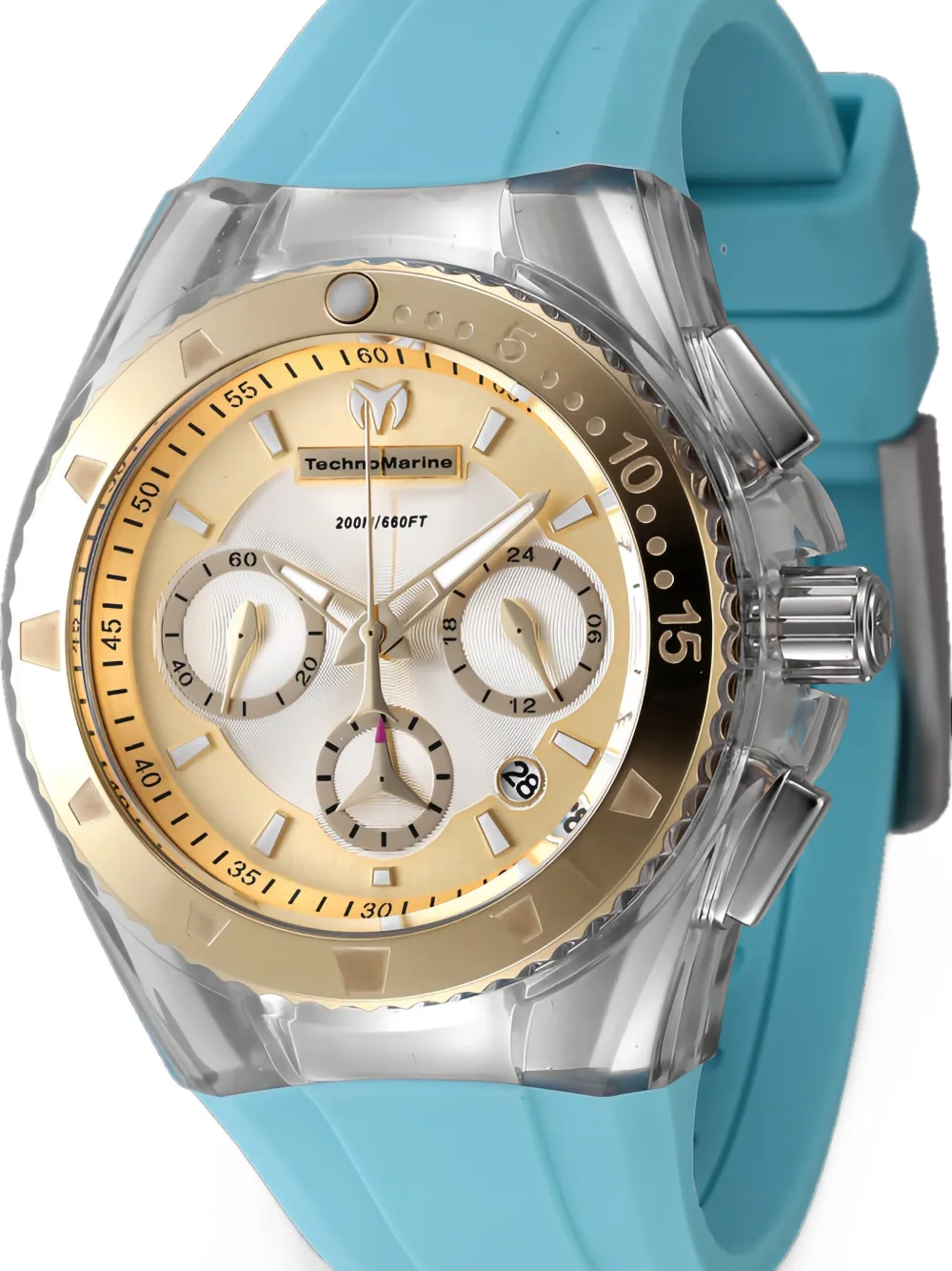 TechnoMarine Cruise Pearl 40mm watch - Oro