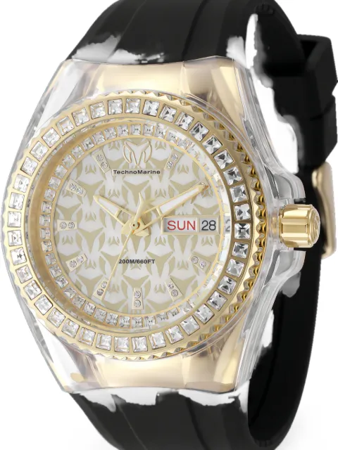 TechnoMarine Cruise crystal-bezel 40mm watch