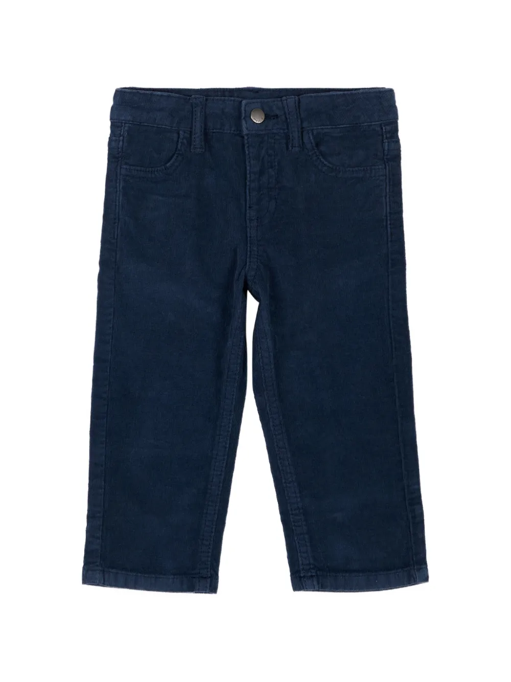 Mayoral corduroy straight-leg corduroy pants - Blu