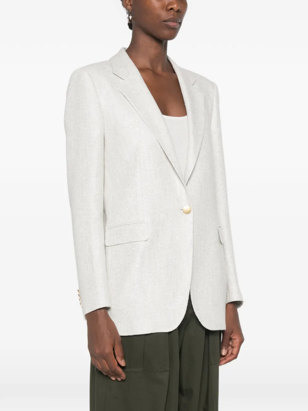 Tagliatore Blazer met enkele knoop Grijs
