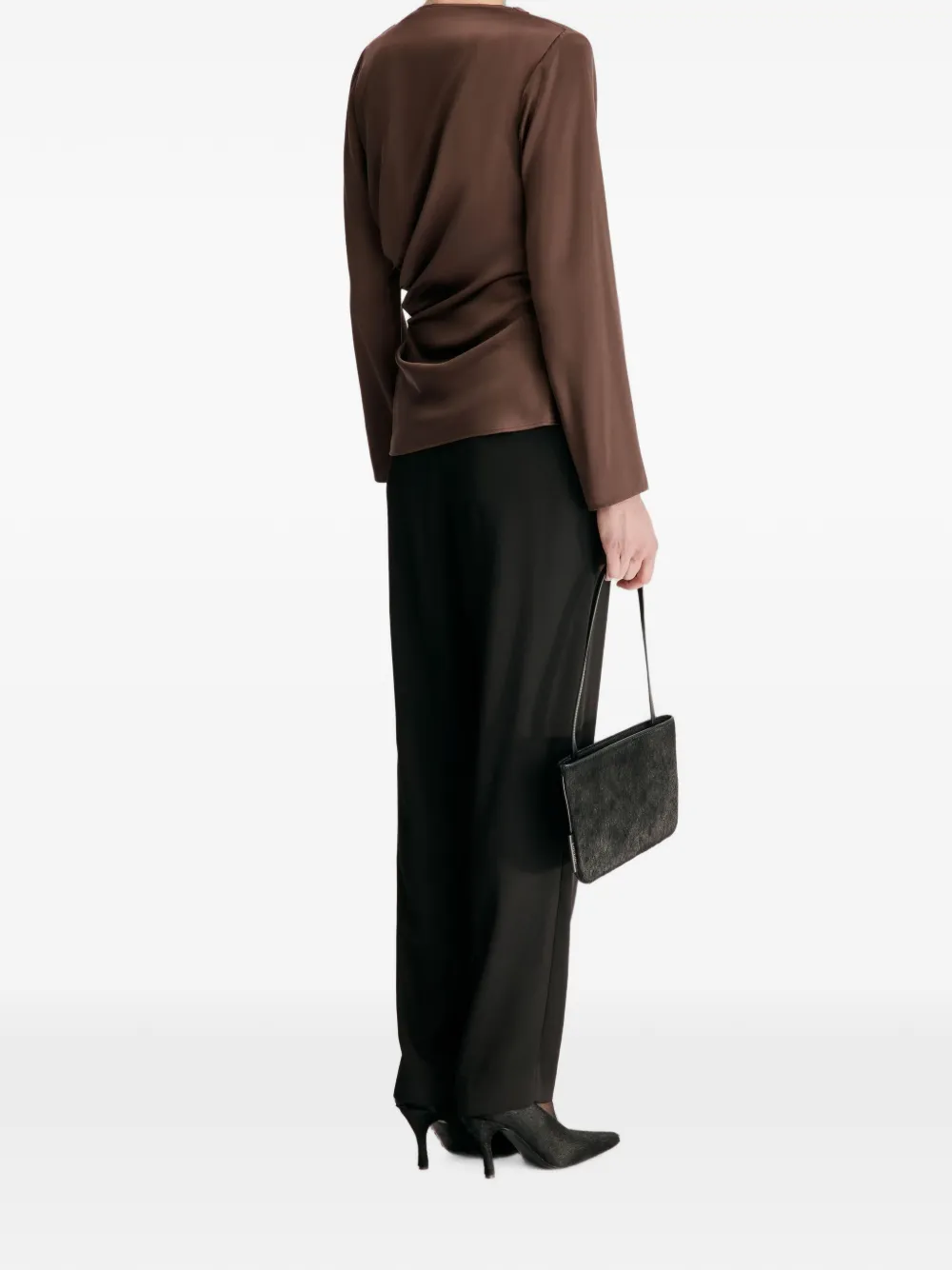 LouLou de Saison Anya blouse Bruin