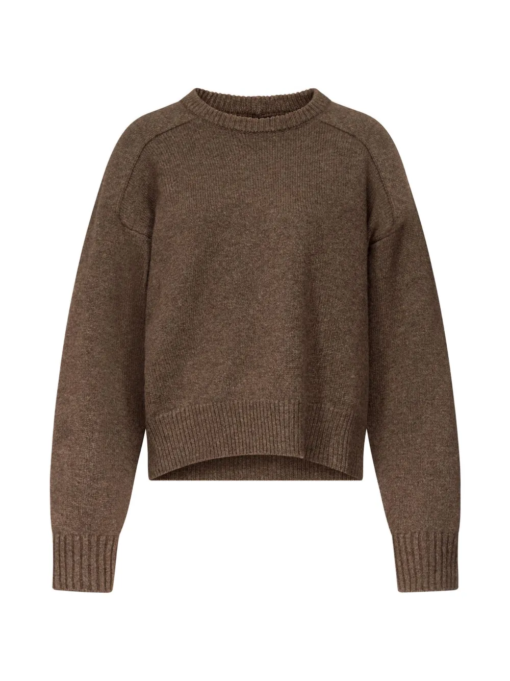 LouLou de Saison Maglione Breha girocollo - Marrone