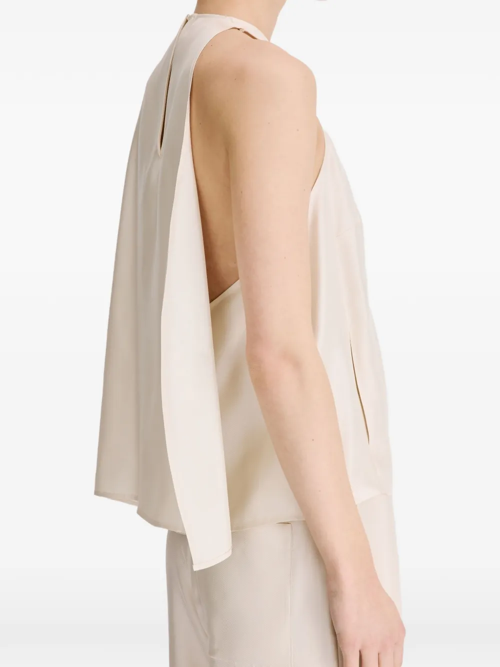 LouLou de Saison Cami zijden top Beige