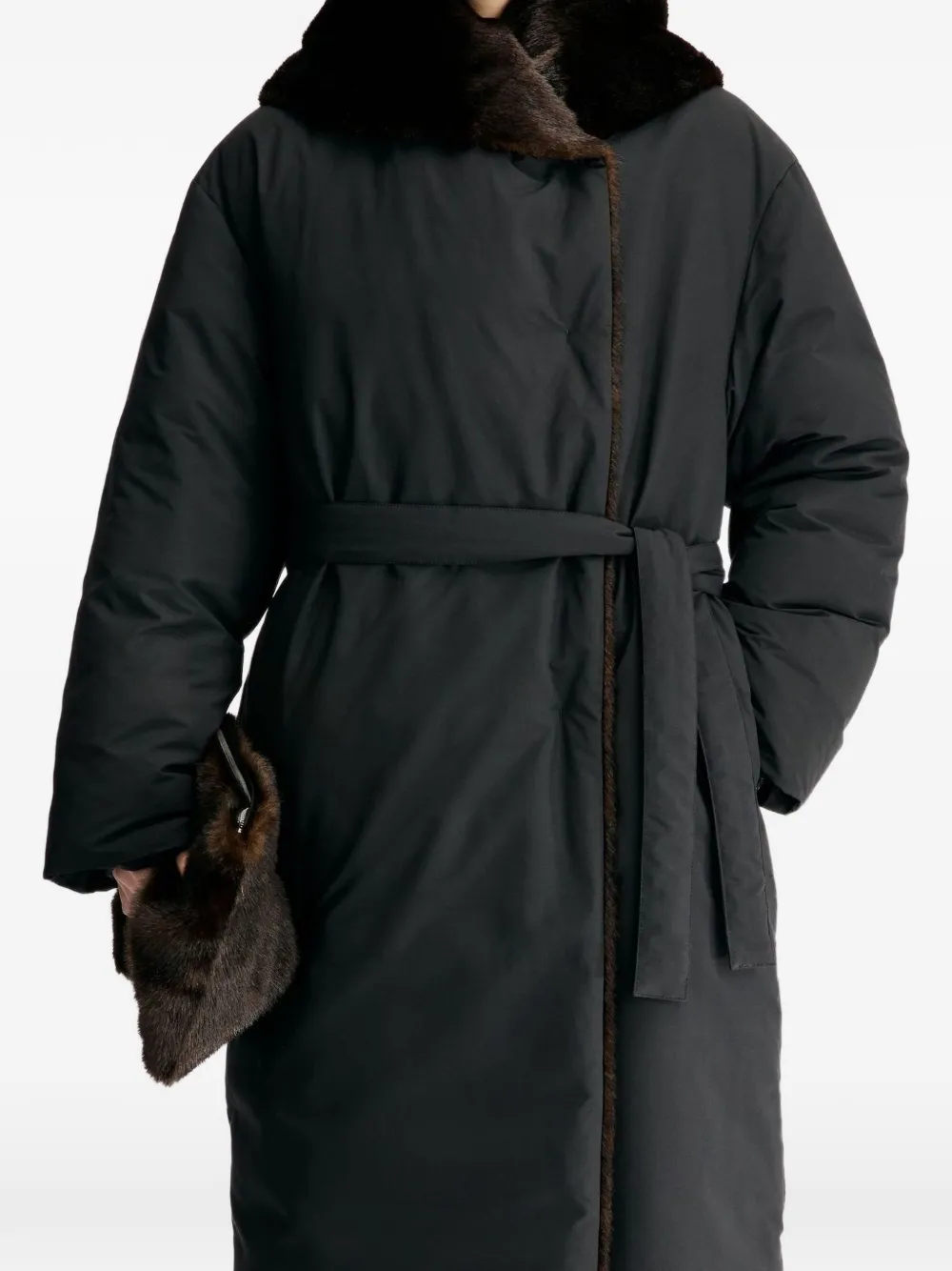 LouLou de Saison Darcy shawl-collar double-breasted down coat