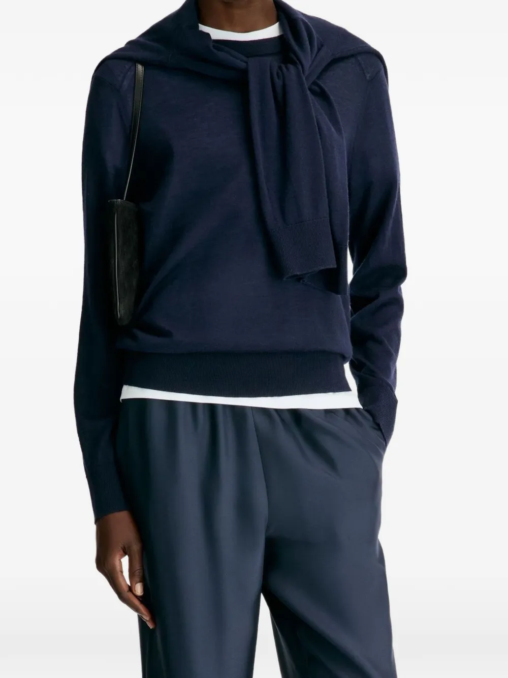 LouLou de Saison Ditto LDS fine-knit cashmere sweater - Blu