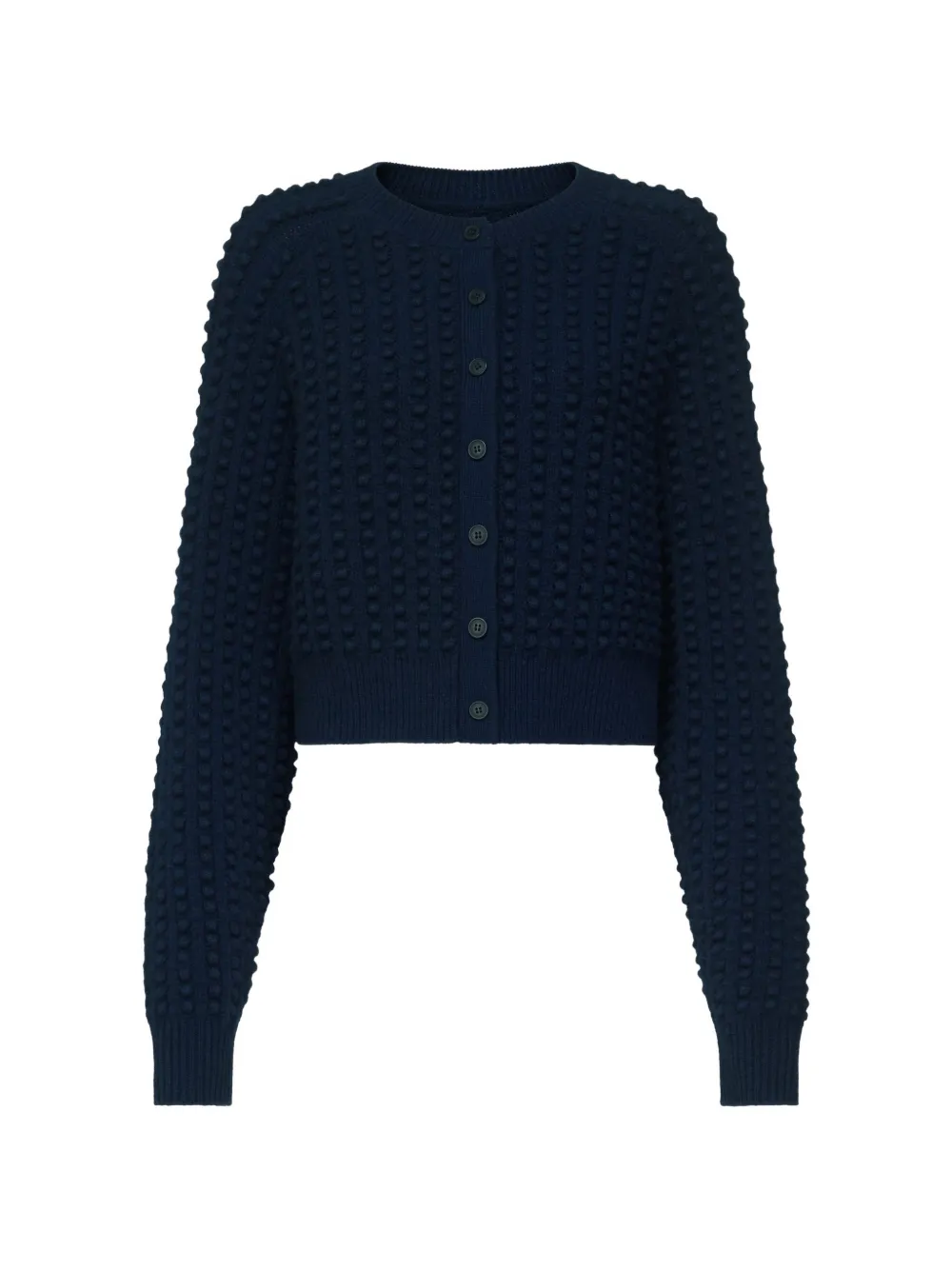 LouLou de Saison Edie bubble-stitch cardigan