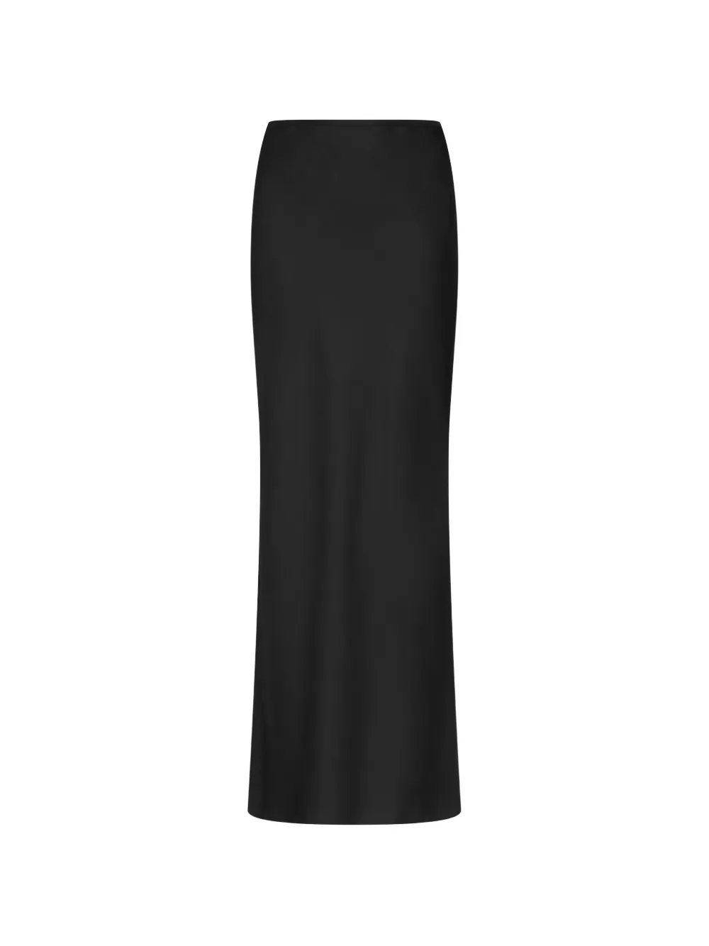 LouLou de Saison Eli silk-twill maxi skirt - Nero