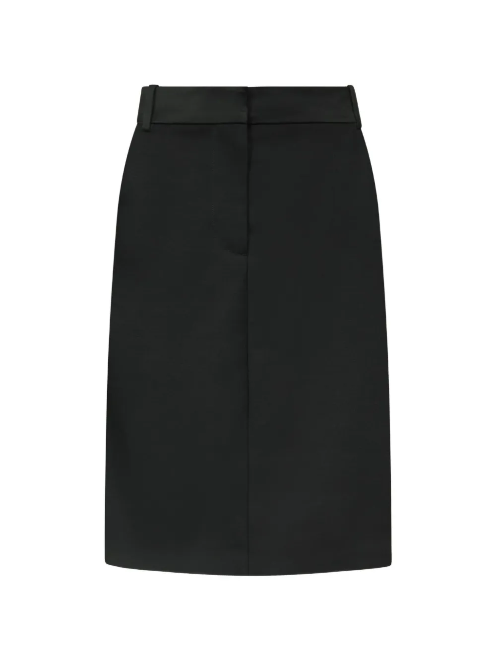 LouLou de Saison Gonna midi Elsie dritta - Nero