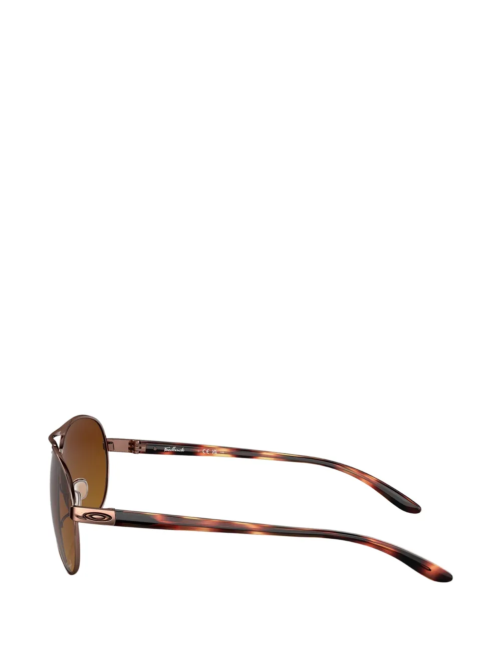 Oakley 피드백 파일럿 선글라스 In 브라운