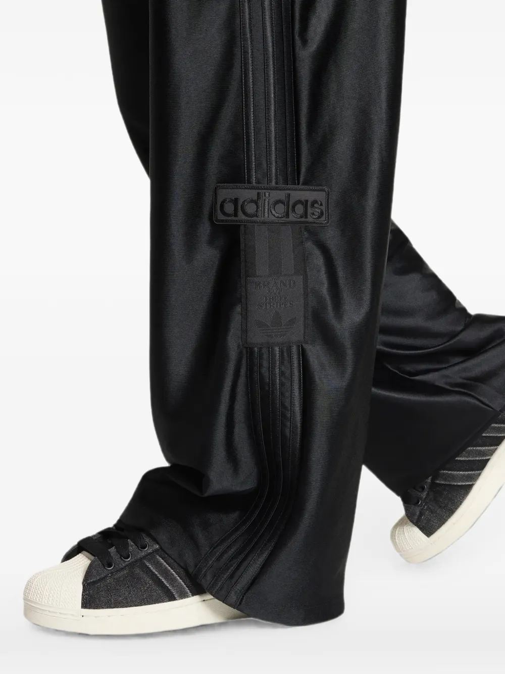 adidas Adibreak double-layered track pants Zwart