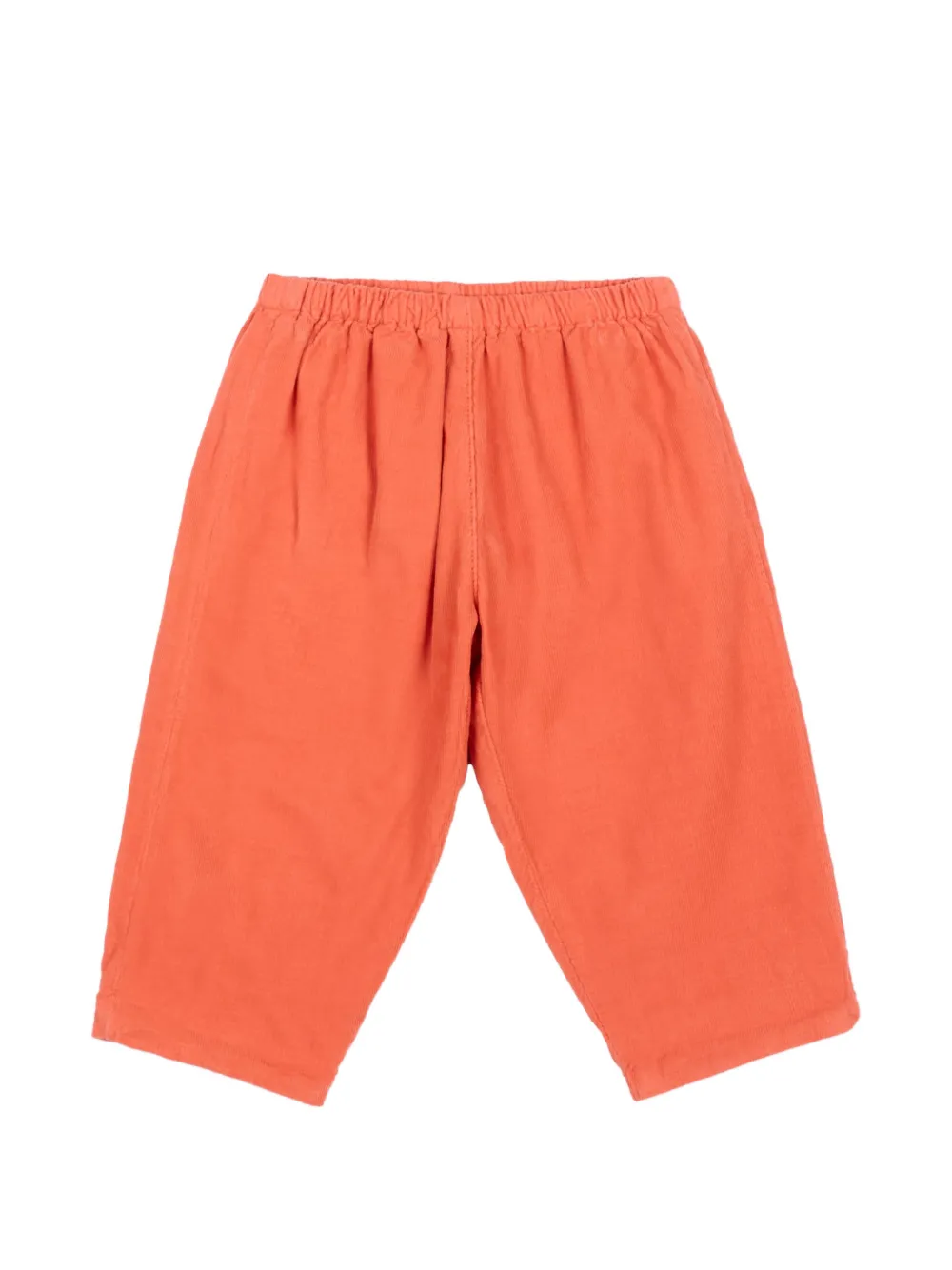Bonpoint straiight-leg cropped trousers - Orange