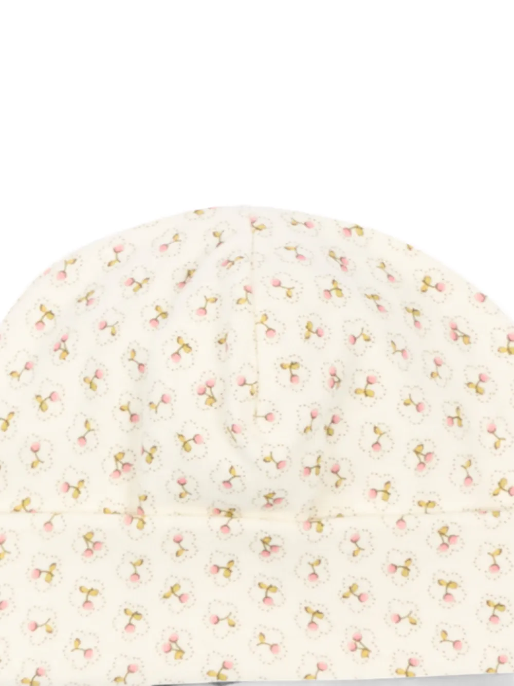 Bonpoint Lyann muts met kersen-print Roze