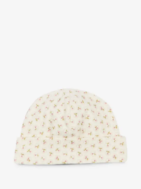 Bonpoint cherry-printed beanie hat