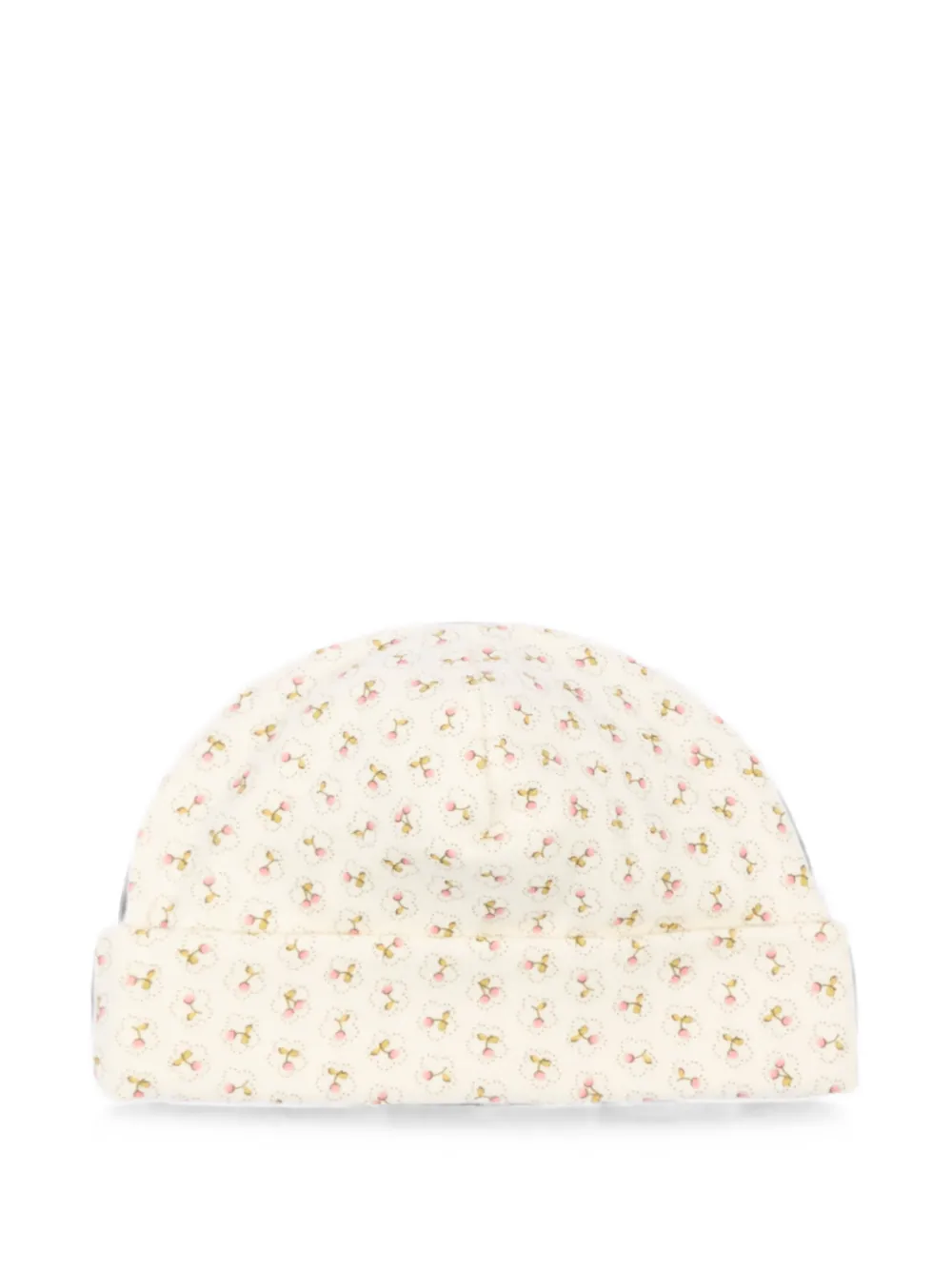 Bonpoint Lyann muts met kersen-print Roze