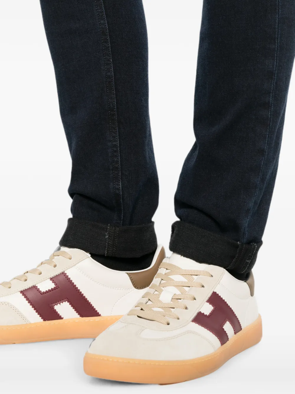 DONDUP Jeans met vijf zakken Beige