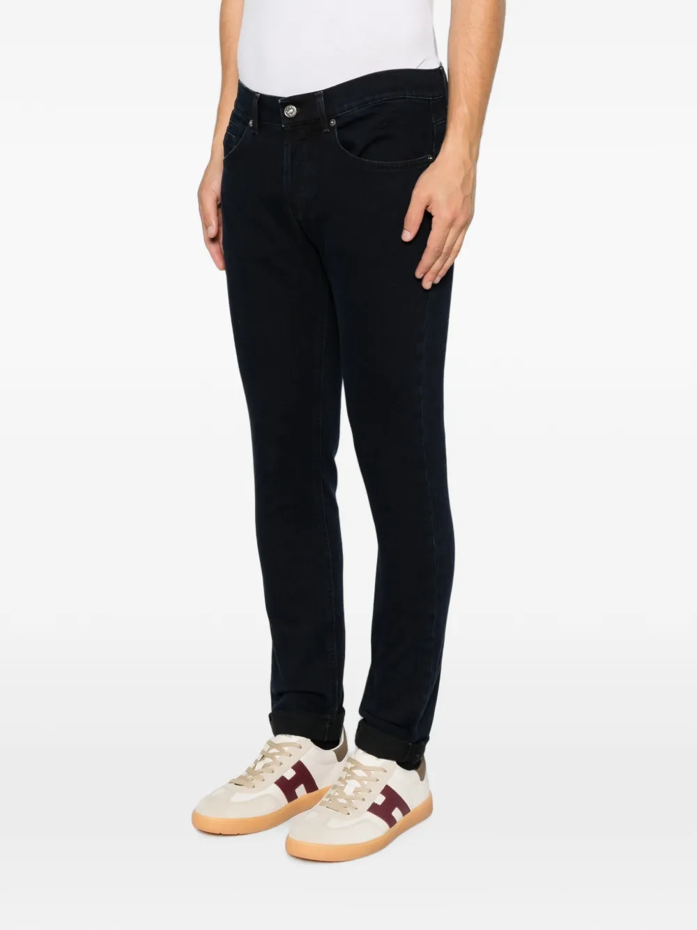DONDUP Jeans met vijf zakken Beige