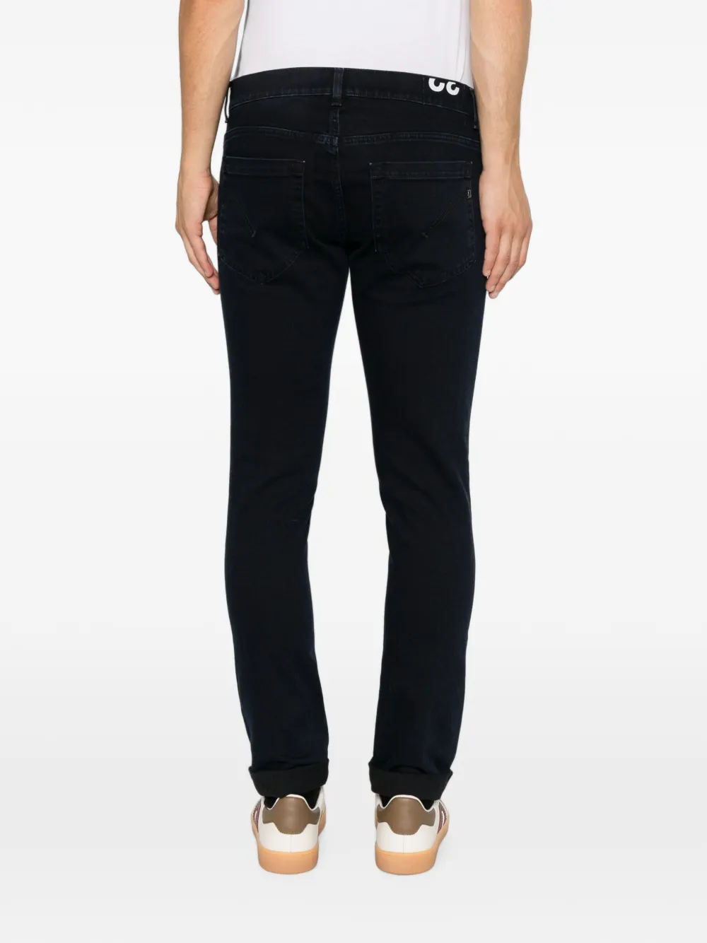DONDUP Jeans met vijf zakken Beige