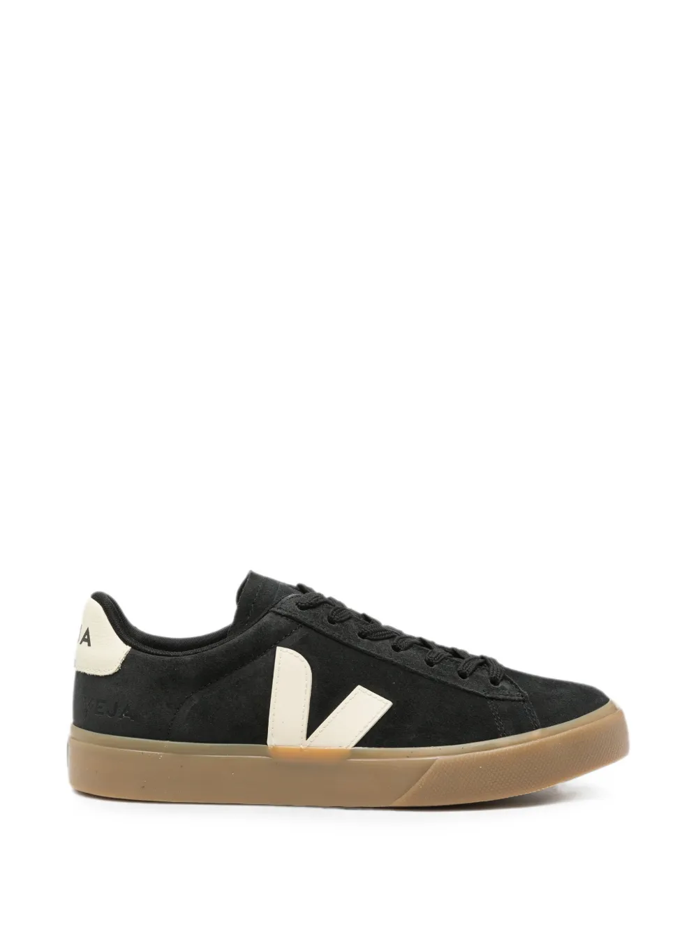 VEJA Campo suede logo-patch sneakers - Nero