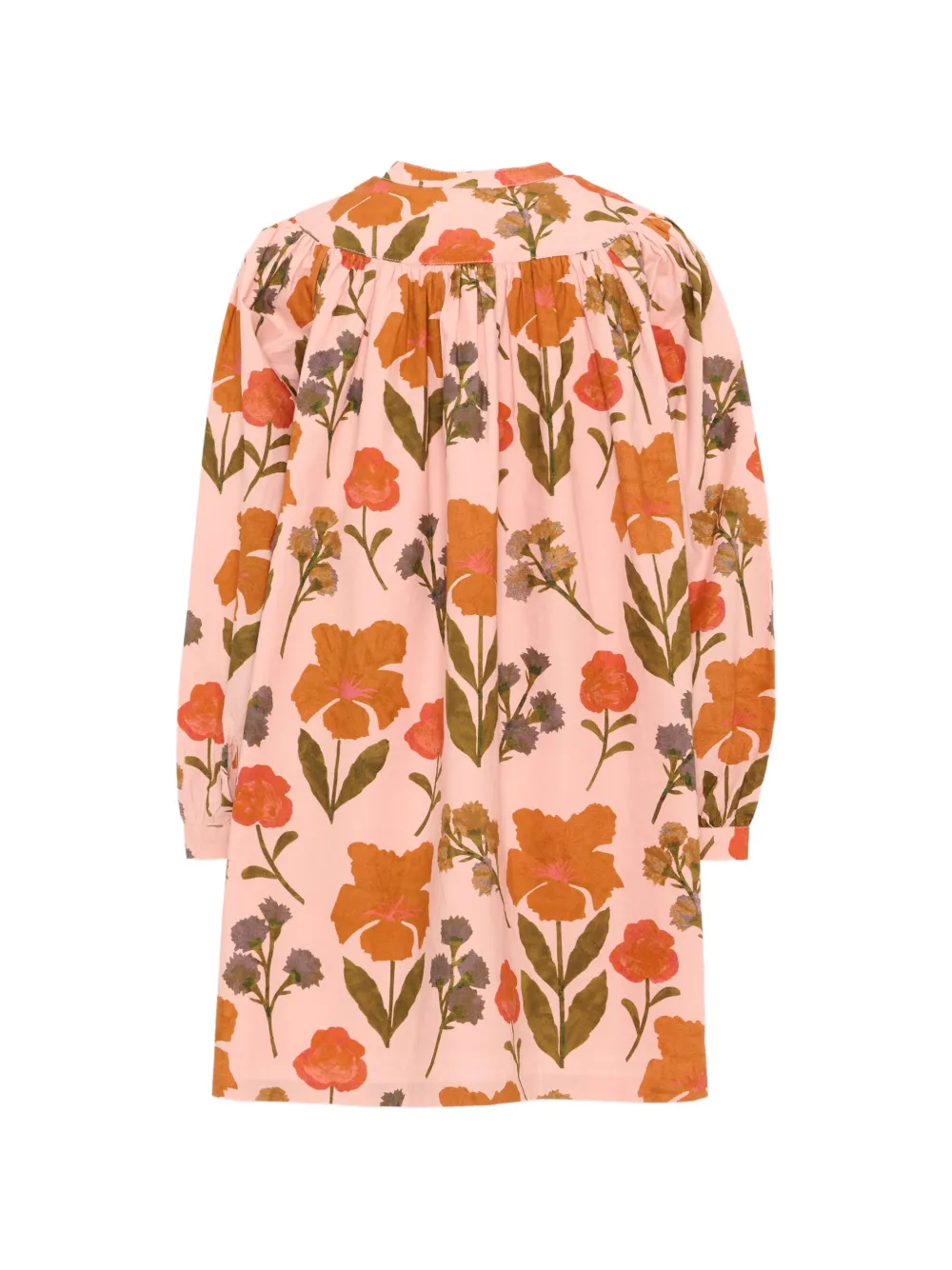 Bonpoint Jurk met bloemenprint Roze