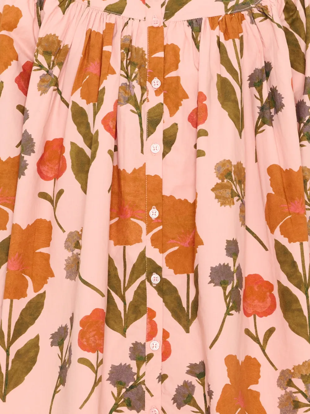 Bonpoint Jurk met bloemenprint Roze