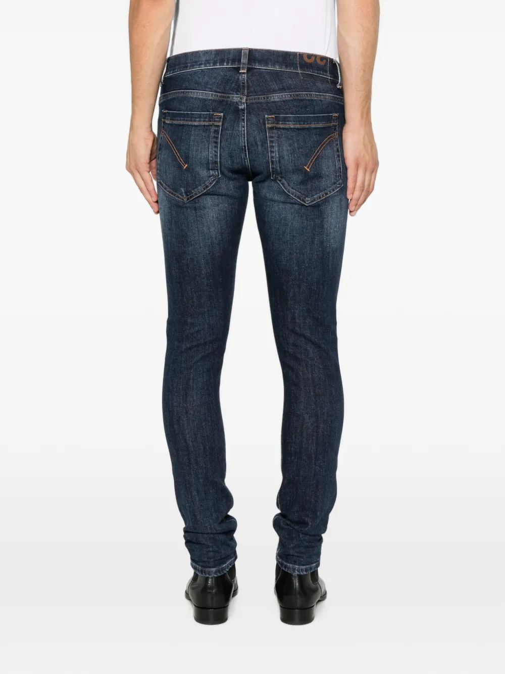 DONDUP Jeans met vervaagd effect Blauw