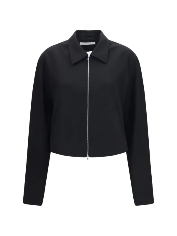 OUR LEGACY Statue Zip-up Jacket in Black