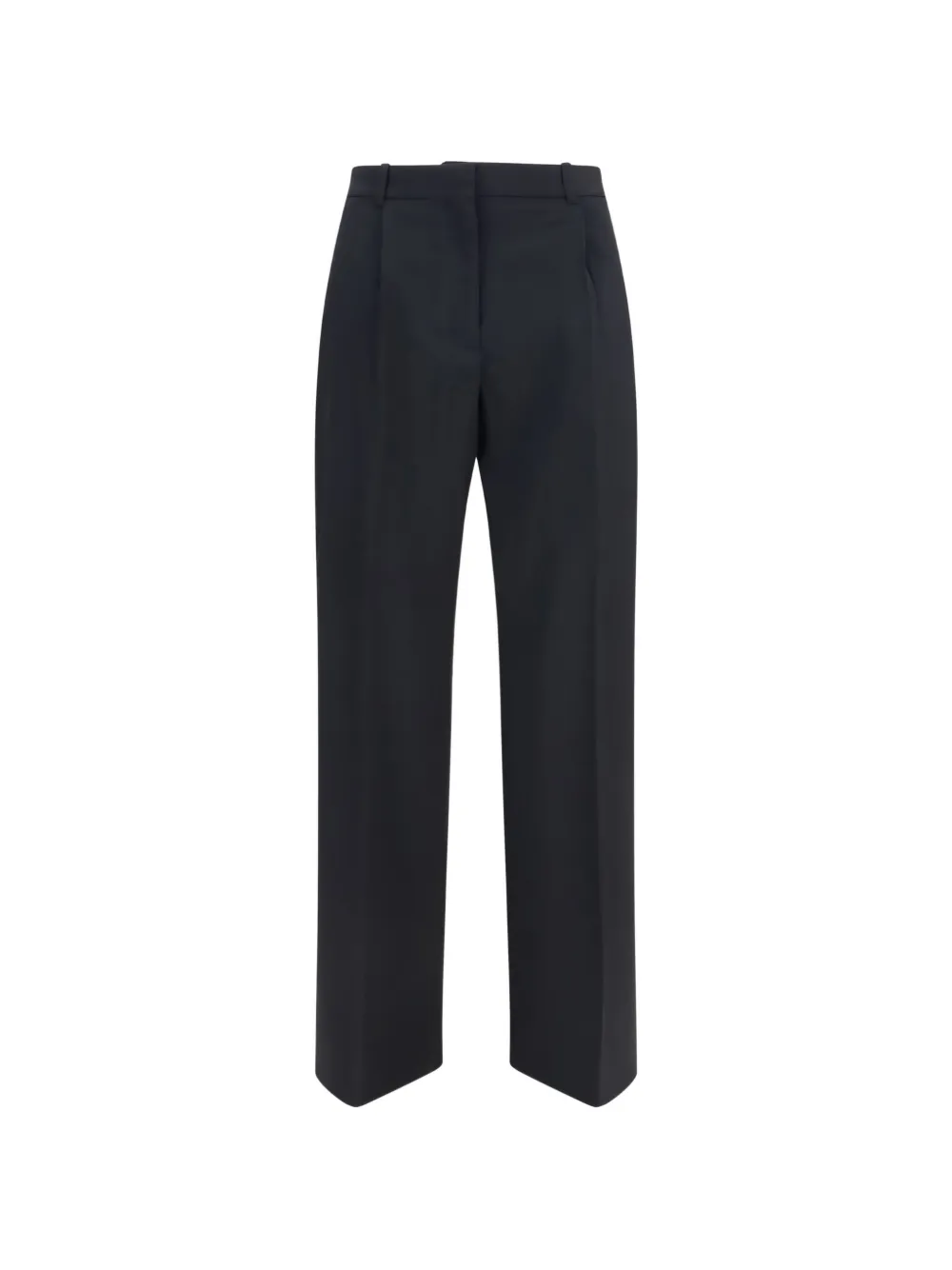 OUR LEGACY Universe pleated wool trousers - Blu