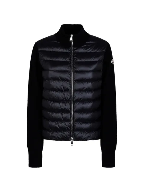 Moncler quilted logo jacket