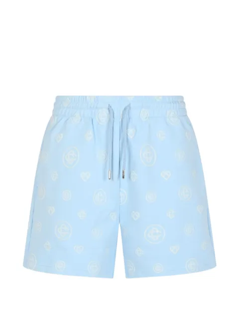 Casablanca monogram-embroidered shorts